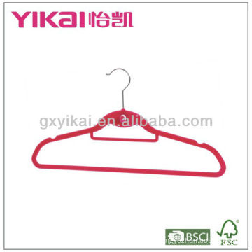 Promotional ABS Floking hanger